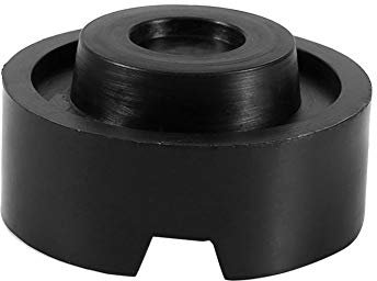 Estink Bloque de Goma para Gato Hidráulico, 65 x 33 mm, Protector Universal con Ranura para Elevador de Coche