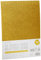 Dovecraft A4 Double-Sided Glitter Card-6 Pack 350GSM – Non Shed – Acid & Lignin Free – for Die-Cutting, Cricut, Brother & Silhouette – for Party, Papercraft, Stationery & Home Décor, Gold (6 Pack)