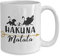 Hakuna Matata Tasse à café Simba du Roi Lion en céramique résistante à la chaleur Tasse à thé en céramique
