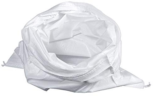 HaGa® Sandsack 90 x 140cm - 5 Stk. Gewebesack PP-Sack Getreidesack weiß