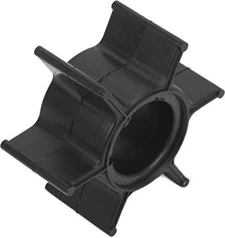 Wasserpumpenlaufrad, Verschleißschutz 345-65021-0M 6-Blatt-Schwarz-Neopren für Bootsmotor-Ersatz für -Außenborder 25/30/35/40 PS