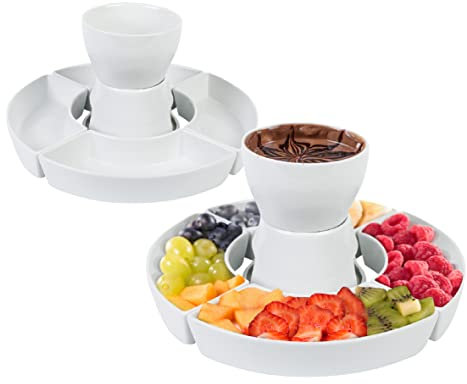 axentia 133888 Schokoladen-Fondue, Dolomit