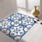 Alwayspon 12 piezas de vinilo portugués de 30 x 30 cm, adhesivo de azulejos de pared de vinilo portugués, impermeable, antideslizante, para cocina, baño, autoadhesivo de PVC para despegar y pegar en