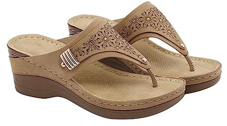 Infradito Donna Spiaggia Sandali Infradito Comodi Larga Tacco con Strass Fly Flot 2023 Pantofole da Donna Fondo Piatto Pianta Scarpe da Spiaggia a Spina di Pesce a Sandwich
