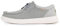 Kickback Haven Shoes - Mocasines - Color Silver Grey - Ligeros Zapatos Casual con Cordones para Hombre - Comodidad para Todo el día - Zapatillas Slip on Hombre - Talla EU43