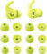 BLUEWALL Ohrstöpsel kompatibel mit Beats Fit Pro Ohrstöpseln, Größen S/M/L aus weichem Silikon, Ersatz-Ohrstöpsel, kompatibel mit Beats Fit Pro, 6 Paar, Vlot Gelb