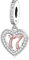 Generic 17th Years Birthday Charm Pandora Compatible Girl Gift 925 Sterling Silver For Sister, Daughter, Niece