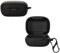 KZIOACSH Silicone Case for EarFun Air Pro 3, Ultra Slim Anti-Scratch Anti-Lost Protective Earbuds Case Lightweight Washable Sumdge-Proof Earphone Skin Cover with Carabiner for EarFun Air Pro 3, Black