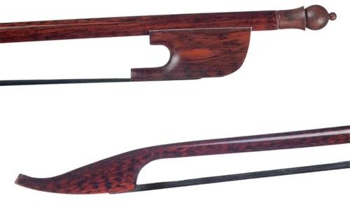 arco de violín para adultos Arco De Viola Profesional De 16 Estilo Barroco Madera Serpentina Crin Negro Arco De Viola Hecho A Mano