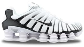 Nike Shox TL Weiß/Schwarz (White/Pure Platinum/Black), Weiß/Pure Platin/Schwarz, 7