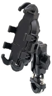 JXYFFS Moto Supporto Per X&max 250 300 400 Per NMAX155 Per NMAX 155 Moto GPS Navigazione Staffa Telefono Mobile Copertura Forcella Anteriore Navigazione GPS Staffa(Black1)