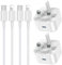 iPad Charger,2Pack New Apple USB C to PD Fast Charger Cable and Plug 25W for i Pad Pro 9.7 10.5 12.9 inch 1st 2nd Generation/Air 3rd/Mini 2 3 4 5th Gen/Pad 4th 5th 6th 7th 8th 9th/iPhone 14 13 12 11