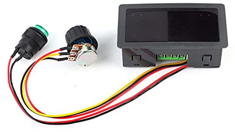 Regolatore a velocità del motore CC Digital Display PWM Controller Stepless per uso industriale 6V 12V 24V
