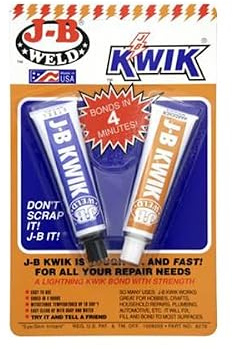 JB Weld Kwik Weld 2 x 28g Tubes VC395 Qty 1