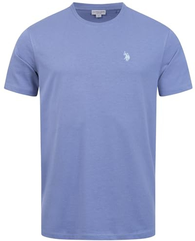 U.S. POLO ASSN. Herren T-Shirt (S-3XL) 100% Baumwolle, Rundhals, Kurzarm, Basic - P030