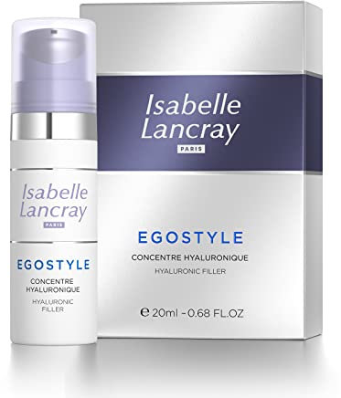Isabelle Lancray Egostyle Concentré Hyaluronique Gel - Glättung der Haut, jugendliche Frische, (1 x 20 ml), Gesichtscreme, Tagescreme, Nachtcreme, Gesichtspflege, Creme