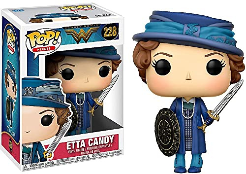 Etta with Sword and Shield (DC Heroes Wonder Woman) Funko Pop! Vinyl Figure ,Standard