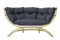 AMAZONAS Lounge Sofa Siena Due Anthracite aus FSC Fichtenholz ca. 170 x 95 x 65 cm bis 250 kg in Dunkelgrau