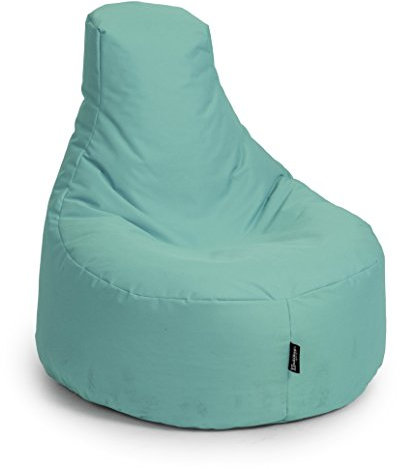 BuBiBag Gamer Sitzsack, Lounge Sessel, Gaming Sitzsäcke, Indoor & Outdoor Kissen für Kinder und Erwachsene (Pacific;Ø:80cm)