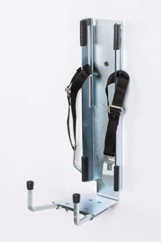 Supporto universale porta estintore per parete, camper, camion, autobus, mezzi di movimentazione terreno, in acciaio zincato a freddo