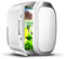 TYZXR 6L Portatil Mini Nevera Coche Nevera 12v 220v PequeñA Silenciosa FríO Calor Refrigerador para Coche Hogar Picnic