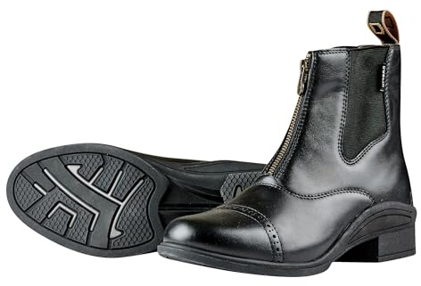 Dublin Altitude Zip Paddock Boots, Black, Childs 5