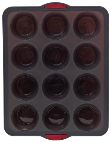 Five - Moule en Silicone pour 12 Muffins en Silicone Silitop Souple et Rigide