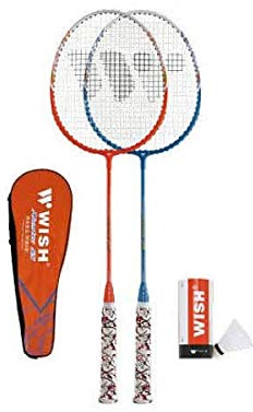Wish Alumtec 55K Badminton Racket Set