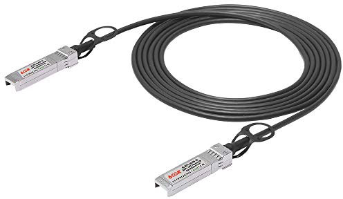 6COMGIGA Câble Twinax 10G SFP+ DAC, câble Twinax passif de 2 m (6,6 pieds), cuivre à connexion directe, câble 10GBASE-CU avec Cisco, Ubiquiti, D-Link, Supermicro, Netgear, ZTE, huawei, TP-link