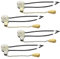 4 Pack Ceiling Fan Switch ON-OFF Speed Control Pull Chain Lamp Switch, Fan-Light Switch Compatible with Most Ceiling Fan With Light
