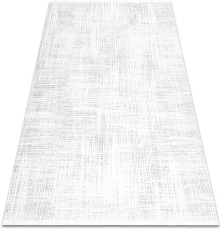 rugsx Moderner Teppich Duke A0357 Creme für das Wohnzimmer, Schlafzimmer, Jugendzimmer, Vintage, strukturiert, sehr weich, Fransen 240x330 cm