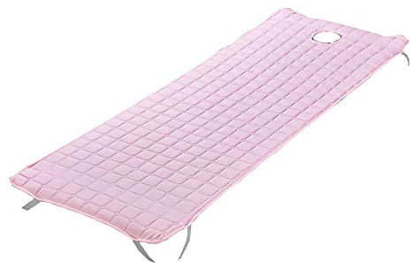 Die Matratze für Massage Tisch Bett mit Loch, Kosmetik Auflage, Rutschfestes Kissen 185 X 70 Cm Rosa