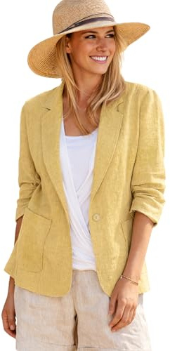 Tweed Sweater Blazer Jackets for Women Knit Sweaters Boucle Wool Church Dresses 2025 Quilted Cotton Blazers Jacket Yellow XXL