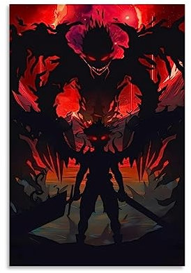 KHAMEO Black Clover Anime-Poster Noelle Yami Asta (36), Leinwand-Poster, dekoratives Gemälde, Leinwand-Wandposter und Kunstdruck, modernes Familienschlafzimmer-Dekor-Poster, 20 x 30 cm