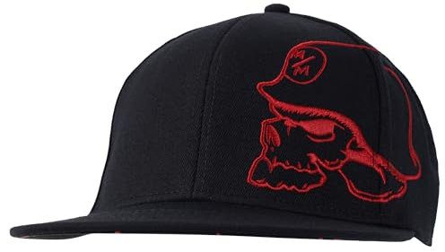 Metal Mulisha Herren Mobber Flex Hat Baseballkappe, Schwarz, L/XL