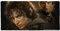 The Lord of The Rings Frodo and Sam Characters Large Gaming Mouse Pad Desk Mat with Stitched Edges, Non-Slip Base for Gamer, Home and Office, 31.5 x 15.7