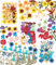 105 Stück Gepresste Blumen,Getrocknete Blumen,Gepresste Blüten,DIY Getrocknete Blumen Design