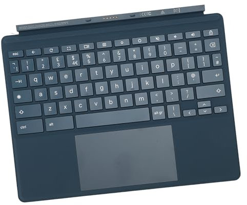 Bonbela Teclado para Tableta Teclado Táctil TPN H101K Teclado Magnético para Chromebook X2 11 Da0023dx Tablet con Pantalla Táctil de 11 Pulgadas