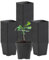Pavewood Lot de 100 pots de semis carrés en plastique flexible pour plantes et plantes grasses