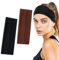 Sularpek 2 Pezzi Elastici Capelli Donna, Fascia Capelli Donna, Fasce per Capelli, Sportiva Fascia Capelli, Headband Unisex, Fascette Antiscivolo per Sport, Yoga, Pulizia Del Viso, Fitness