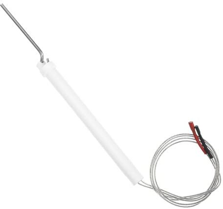 Abaodam Gas Kochfeld Zünddraht Mit Integrierter Flammensensor-Technologie Hitzebeständig Installieren Passend Für Gewerbliche Grills Und Kochgeräte