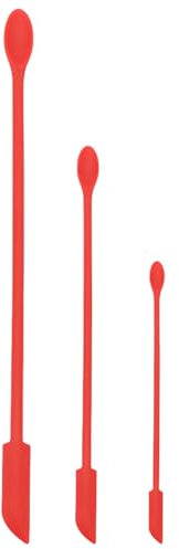 Xinsheinelry Set 3 Stivatori Resistenti Calore 3 Raschiatori Pasta in Silicone per Spatole A Resina Epossidica per Miscelazione Vernice Liquida