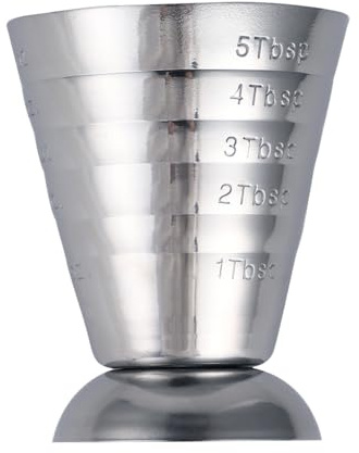 QUXVUIS 75ML Accurate Measuring Jigger Convenient Wine Drink Shakers Stable Pub Bar Cups Smooth Tumblerful Stoup
