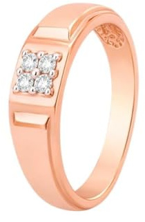 Satfale Jewellers IGI-zertifizierter Diamantring für Herren aus echtem 925er-Sterlingsilber mit E-F-F-F-Farbe, VVS-Klarheit, Laboranbau