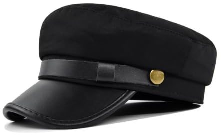 Zhcwldmi Chauffeur Mütze Unisex, Retro Baskenmütze Flach, Newsboy Hut, Lustiger Hut Vintage, Hüte, Mützen & Caps für Herren & Damen