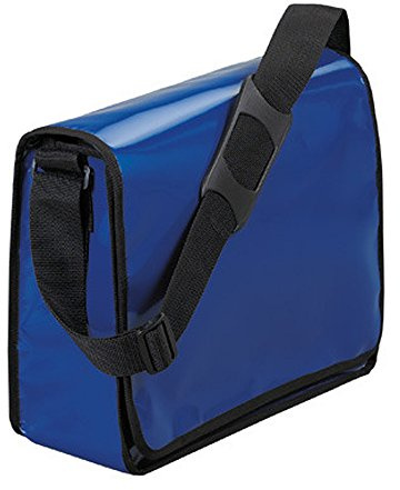 HALFAR TASCHE UMHAENGETASCHE FREIZEITTASCHE SCHULTERTASCHE BAG LORRYBAG® ECO, Farbe-:royalblau