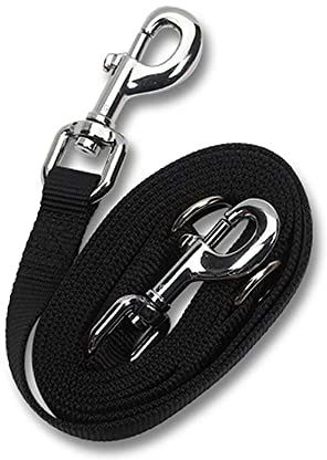 Ancol Multi-Way Polyester Training Lead 19mmx225cm, black