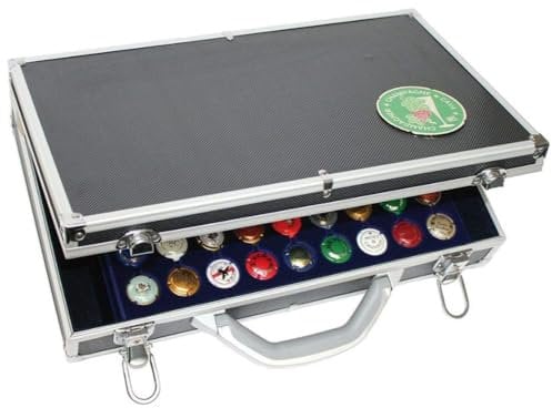 Safe Champagne Lid/Bottle Caps Collectable Case with 5 Trays for 270 Champagne Lids or Bottle Caps