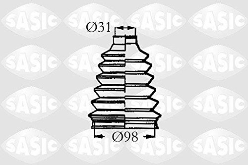 SASIC 4003466 BELLOW SET, DRIVE SHAFT