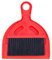 Juego de Cepillo y recogedor para Tienda Milestone Camping - Rojo